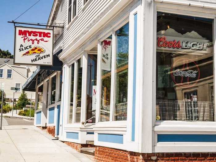 CONNECTICUT: Check out Mystic Pizza, the inspiration behind the classic Julia Roberts film, in Mystic.