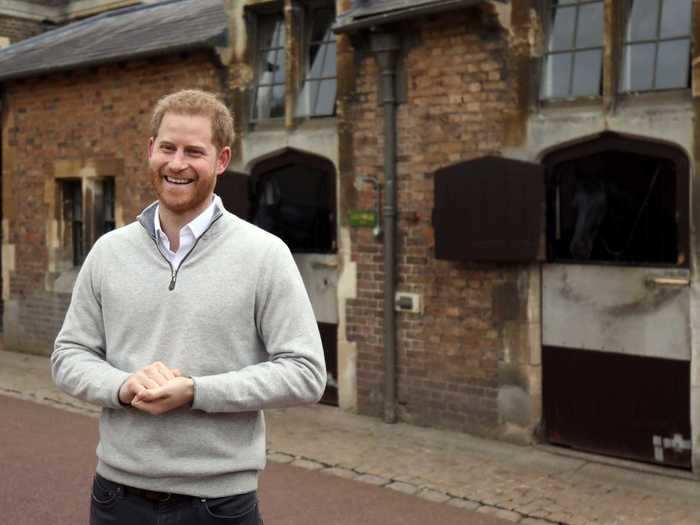 Prince Harry was so excited after the birth of his first son that he thanked the horses.