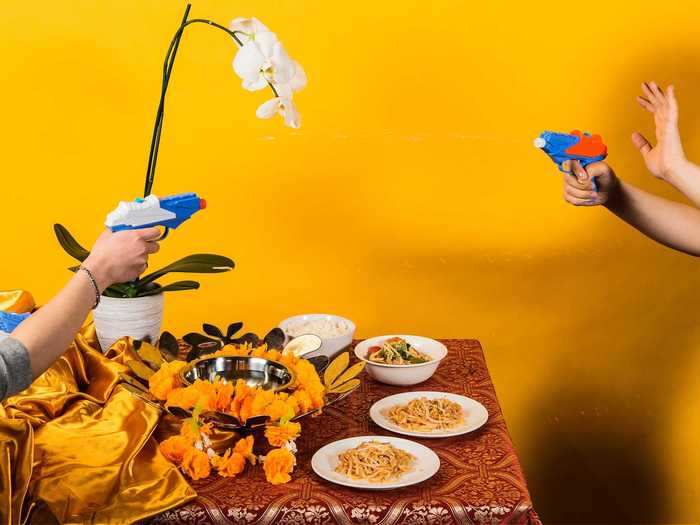 Songkran, the Thai New Year, begins on April 13, 2020 and ends on April 15.