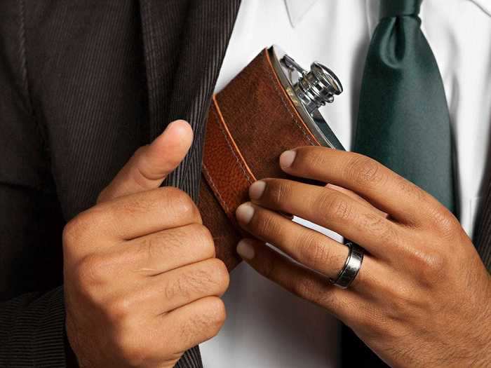 The best leather-wrapped flask