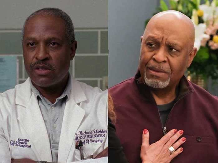 Richard Webber has gone from being chief of surgery to being fired from the hospital to being a patient.