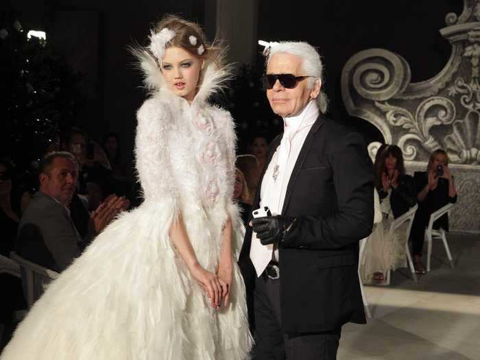 Karl Lagerfeld is credited with elevating Chanel to global prominence as well as being a strong creative vision behind Tommy Hilfiger and Fendi.