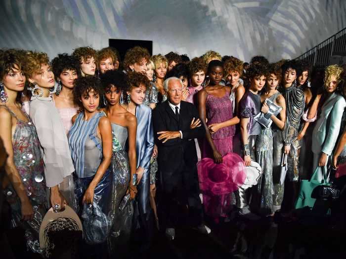 Giorgio Armani is an Italian designer best known for his sleek men