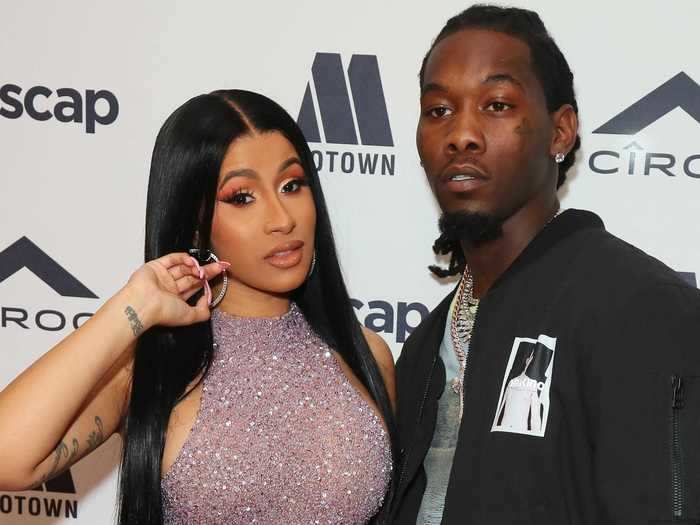 December 2019: Cardi B gave Offset cash for his birthday.