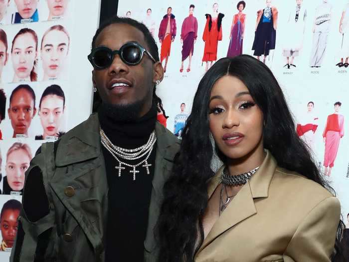 January 14, 2018: Offset got Cardi B