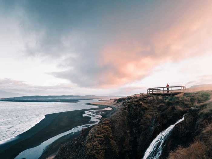 "Icelandic sunset" by Sara Zanotti