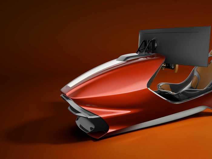 The striking, hand-assembled machine "will make a stylish addition to any luxury games room," Aston Martin said in a press release.