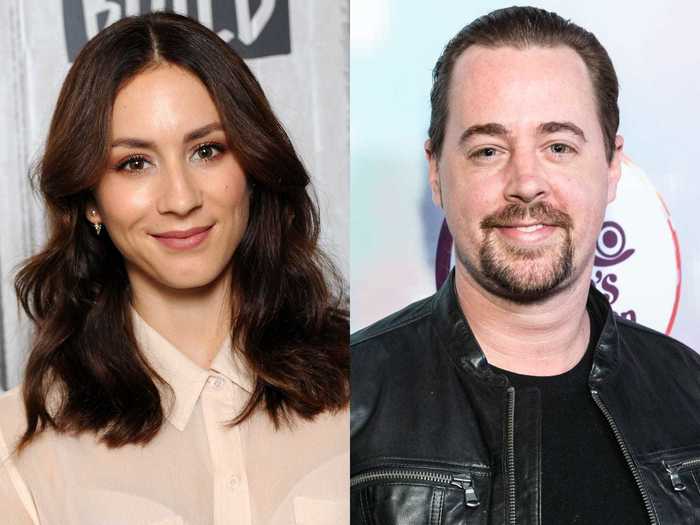 Stepsiblings Troian Bellisario and Sean Murray played brother and sister on "NCIS."