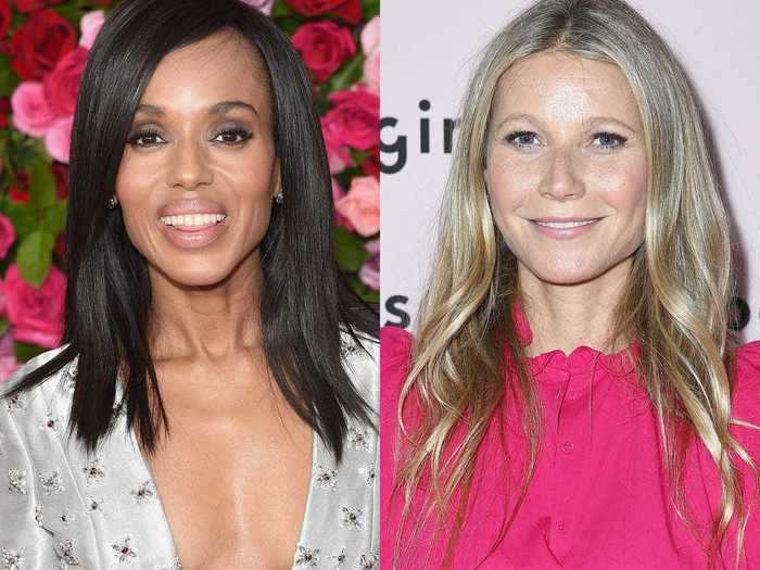 Kerry Washington and Gwyneth Paltrow are award-winning actors and they knew each other before becoming A-listers.
