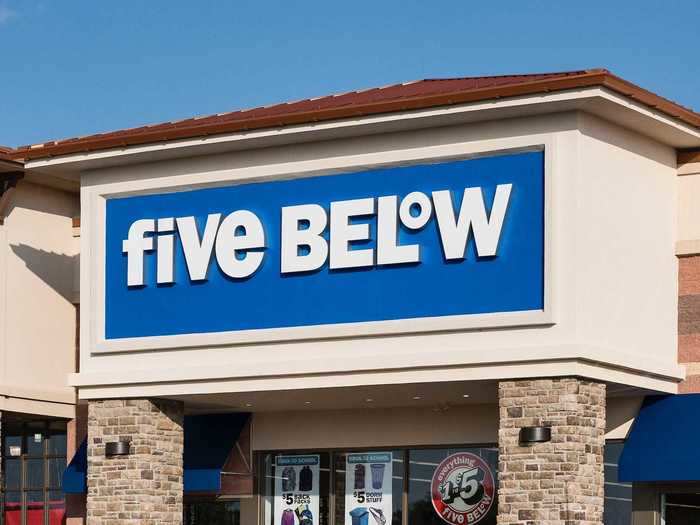 Discount retailer Five Below has opened 84 new stores so far this year, and it expects to end the year with about 110 new locations.