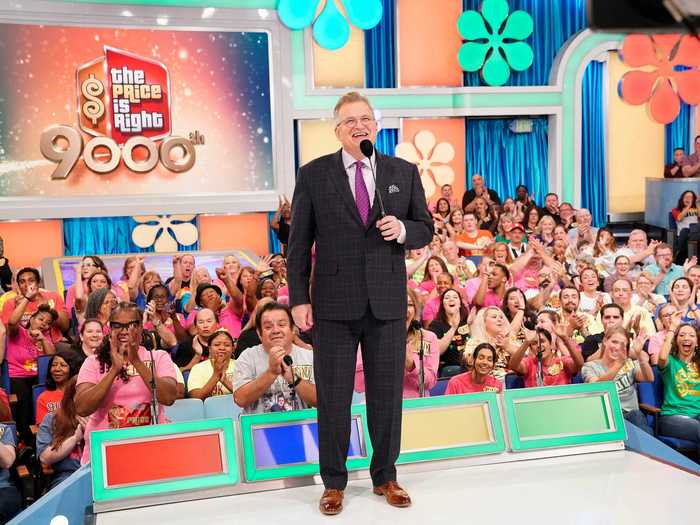 After 35 years, Drew Carey took over the show from Barker and continues to host today.