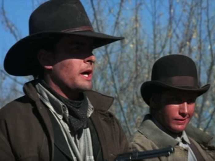 Charlie Sheen and Emilio Estevez starred together in "Young Guns."