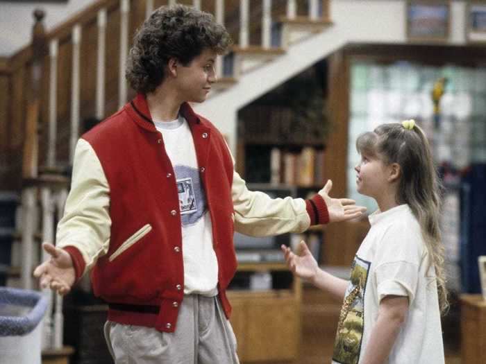 Kirk Cameron was a guest on one episode of "Full House," which starred his younger sister Candace.