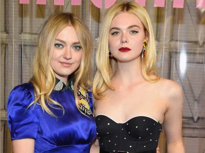 Sisters Elle and Dakota Fanning haven