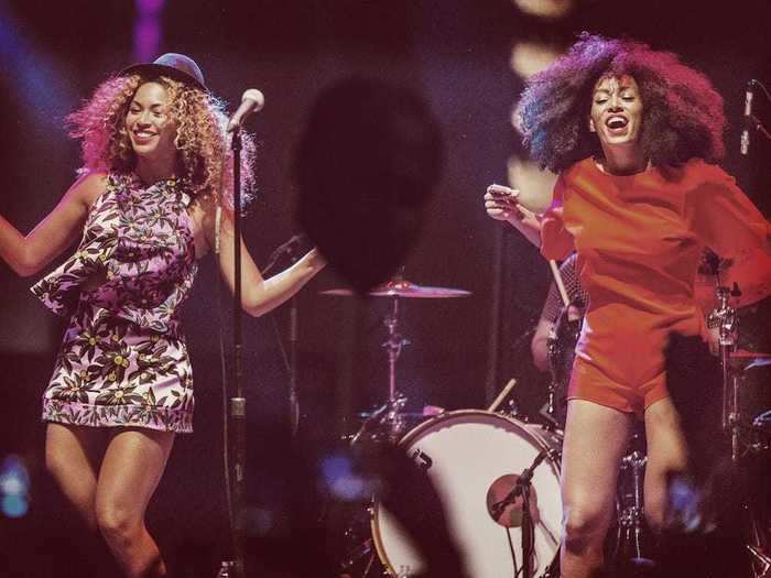 Beyoncé and Solange Knowles are both musical royalty.