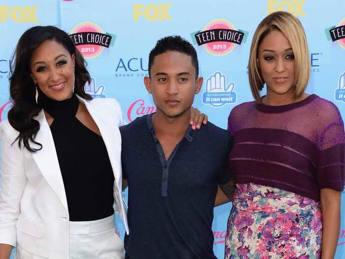 Twins Tia and Tamera Mowry starred on "Sister, Sister" together, but their brother Tahj appeared on a couple of episodes, too.