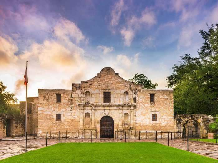 TEXAS: The Alamo, San Antonio