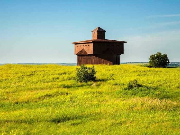 NORTH DAKOTA: Fort Abraham Lincoln, Mandan