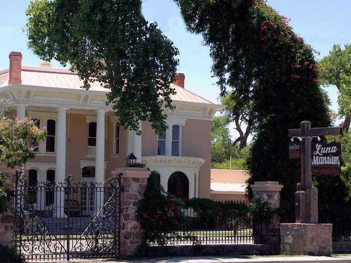 NEW MEXICO: The Luna Mansion, Los Lunas