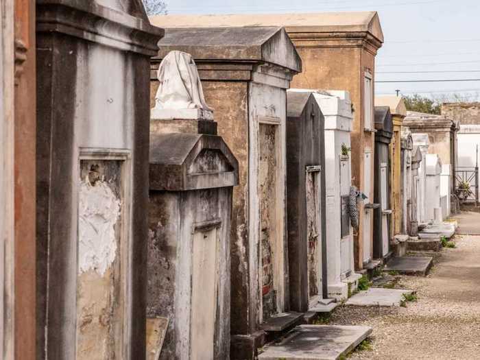 LOUISIANA: St. Louis Cemetery No. 1, New Orleans