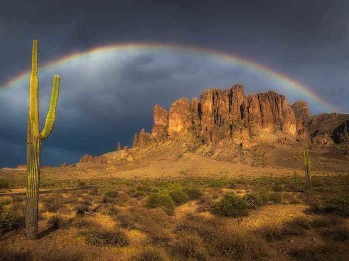 ARIZONA: Lost Dutchman State Park, Apache Junction