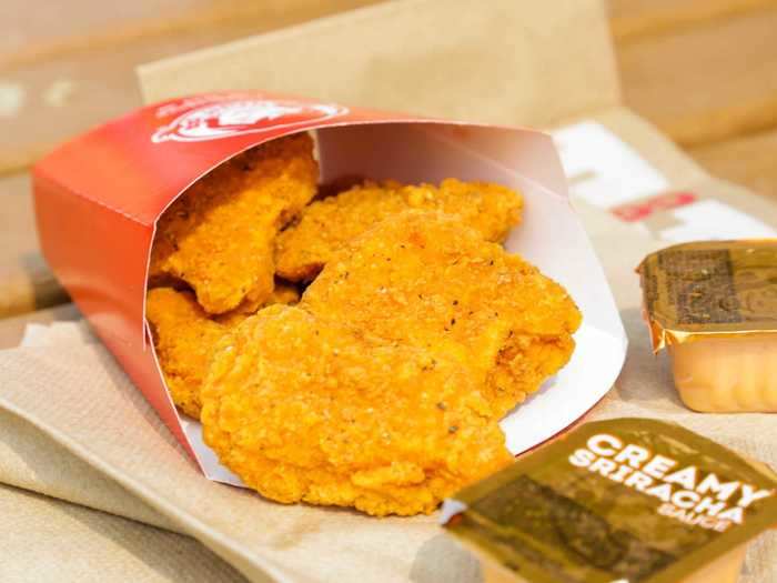 A 10-piece order of spicy nuggets cost $3.36 at this Brooklyn, New York, Wendy