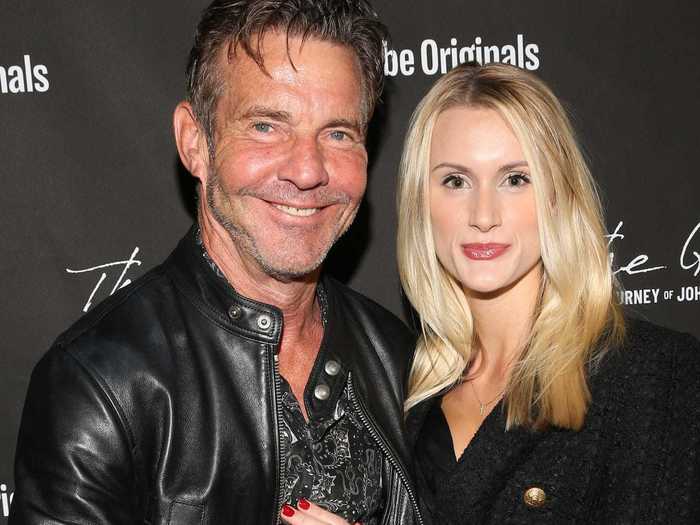 "Parent Trap" star Dennis Quaid wed Laura Savoie in Santa Barbara in June.