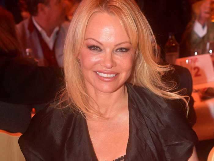 Pamela Anderson wed producer Jon Peters, but the couple split before filing the marriage documents.