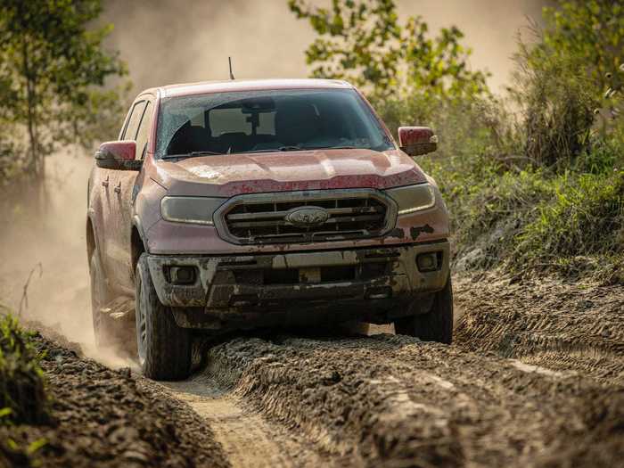 Propelling the Ranger Tremor is a 2.3-liter, turbocharged V6, making 270 horsepower with 310 pound-feet of torque. The power is sent to the four-wheel-drive system through a 10-speed automatic transmission.