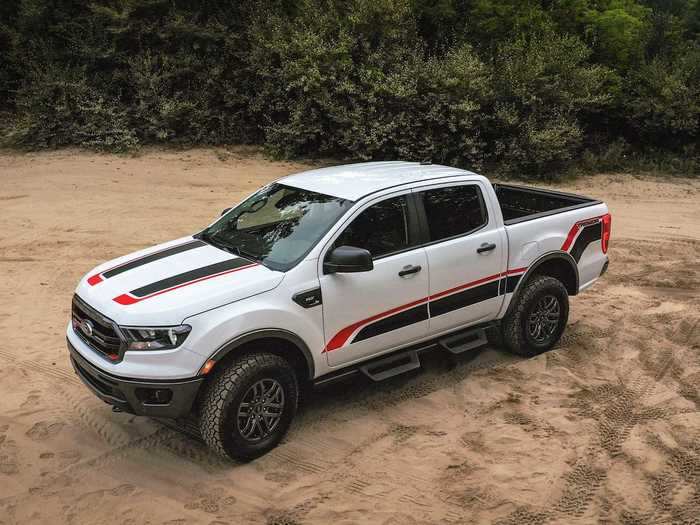 The Tremor package is a $4,290 extra for 2021 Rangers at the "mid-XLT and high Lariat" trim levels, Ford said.