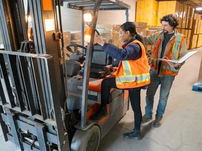 12. First-line supervisors of transportation and material-moving workers (except aircraft cargo handling supervisors)