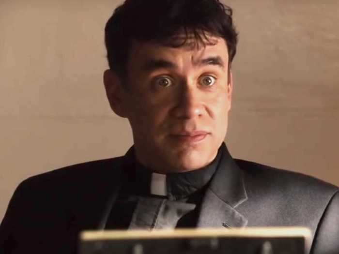 Fred Armisen played a pastor that Olive visited to seek advice.