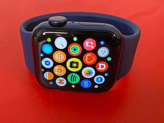 The Apple Watch Series 6 also comes in new colors, like red and navy blue.