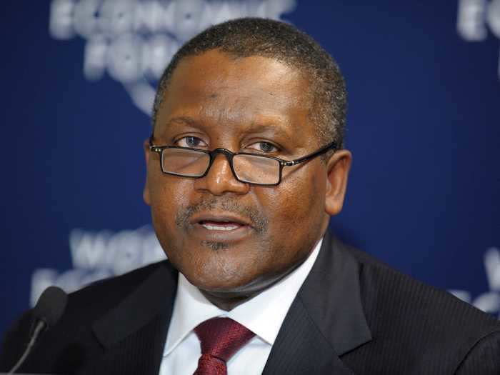 1. Aliko Dangote