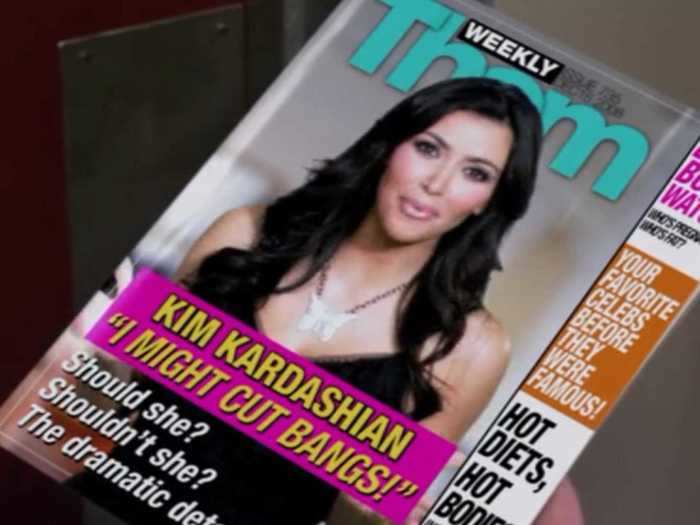 Kim Kardashian managed to help Marshall get over his fear of using a public restroom.