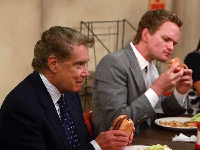 Regis Philbin joined the gang on their hunt for the perfect burger.