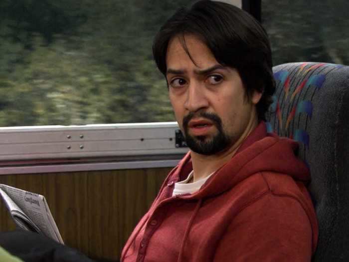 Lin-Manuel Miranda rapped his way through his role on season nine.