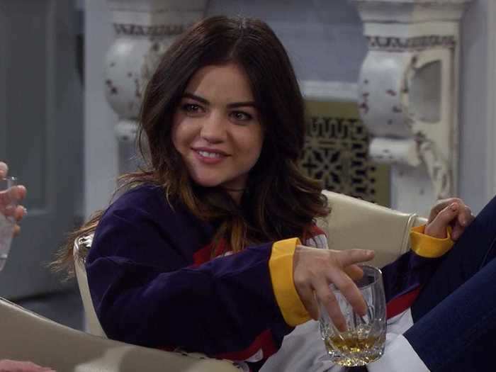 "Pretty Little Liars" star Lucy Hale played Robin