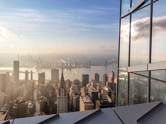 Some of the floor-to-ceiling windows will be as tall as 24 feet while offering 360-degree views overlooking New York.