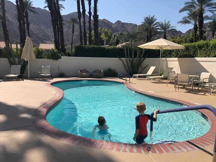La Quinta Palm Springs private pool