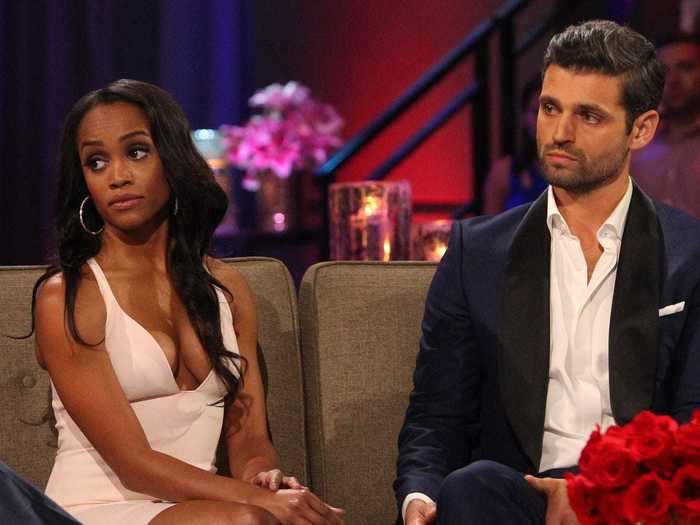 When Peter Kraus and Rachel Lindsay broke up during "The Bachelorette," Lindsay cried her eyelashes off.