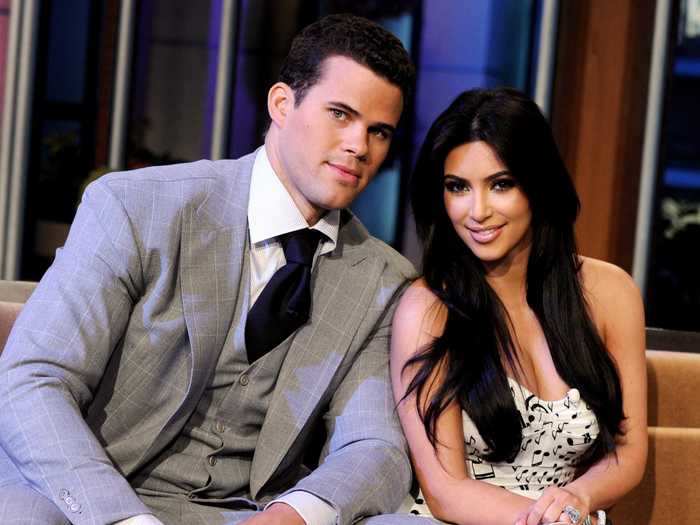 Kim Kardashian and Kris Humphries