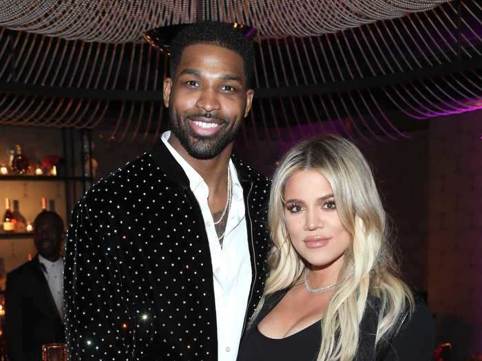 Khloé Kardashian and Tristan Thompson