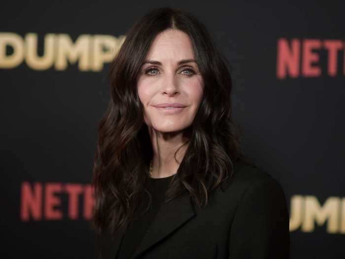 Courteney Cox was the only one of the six main "Friends" cast members who didn