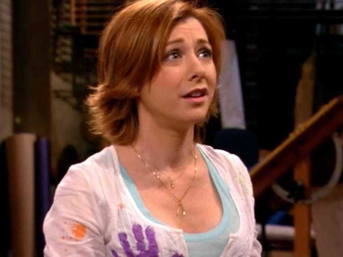 Alyson Hannigan played Lily Aldrin, a teacher and later art consultant for The Captain.