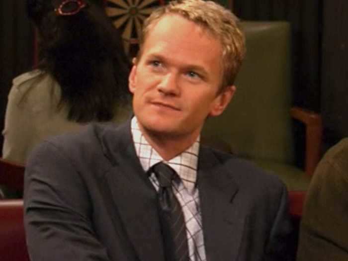 Neil Patrick Harris starred as a womanizer named Barney Stinson who almost always wore suits.