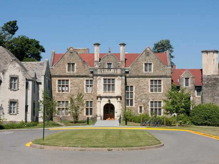 Bard College in Annandale-on-Hudson, New York, is known for its specialized living communities and highly involved senior projects.