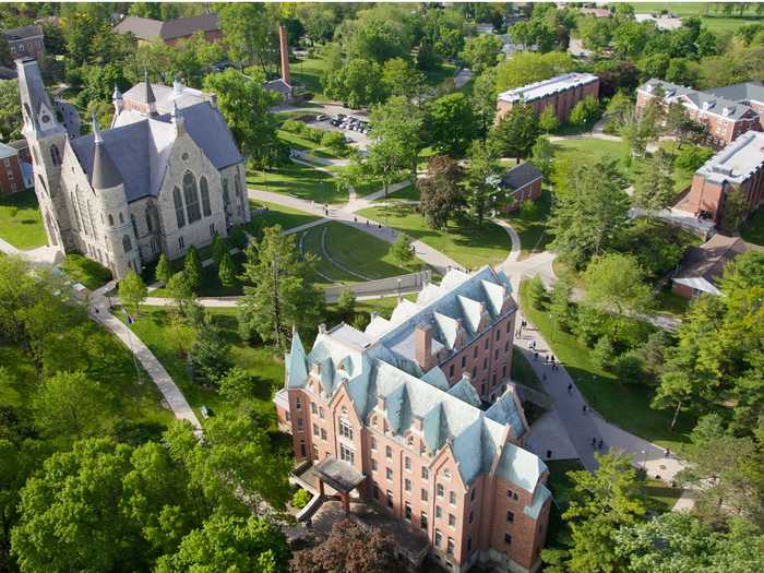 At Cornell College in Mount Vernon, Iowa, students follow the school