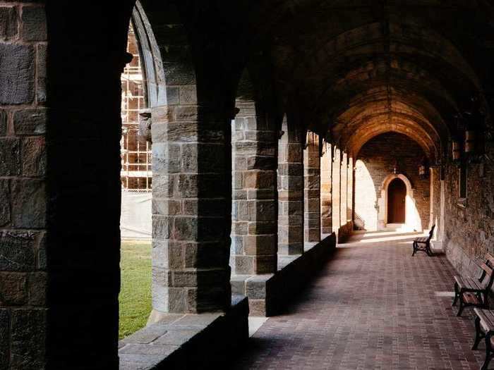 Another college that prides itself on its Hogwarts-esque learning environment is Bryn Mawr College in Bryn Mawr, Pennsylvania.