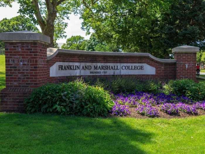 At Franklin and Marshall College in Lancaster, Pennsylvania, first-year students live in one of five "houses," similar to a "Harry Potter" or Hogwarts-style living situation.